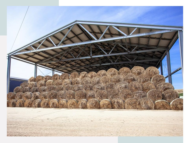 Строительство сенохранилищ в Красногорск от 610 руб.