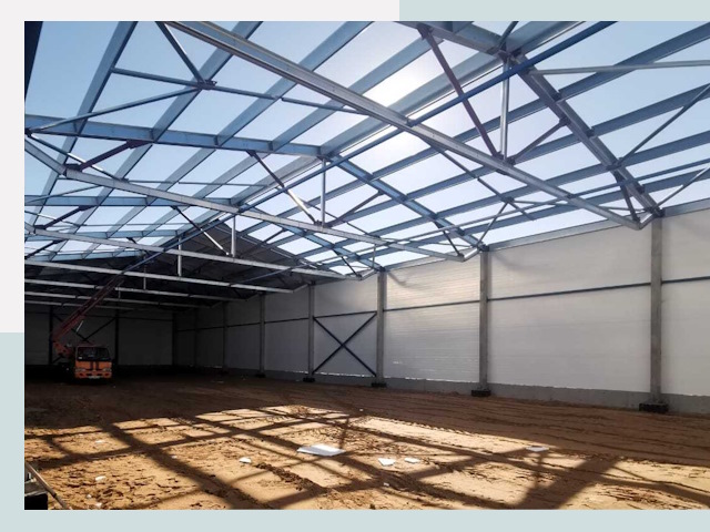 Строительство сенохранилищ в Красногорске