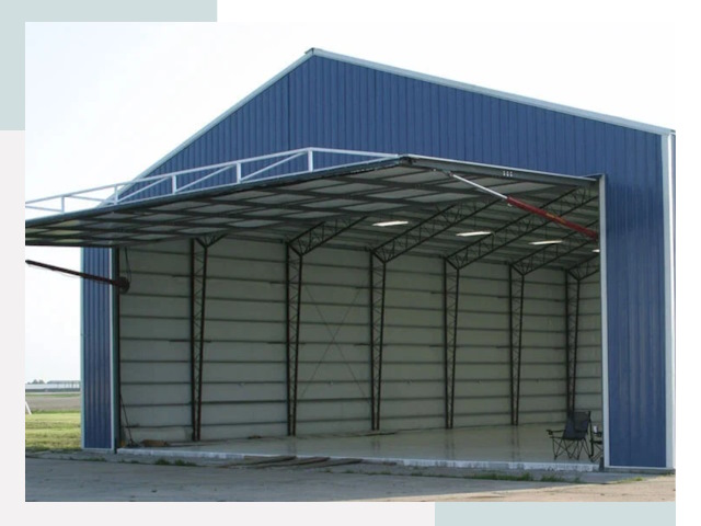 Прямо стенные ангары в Красногорске