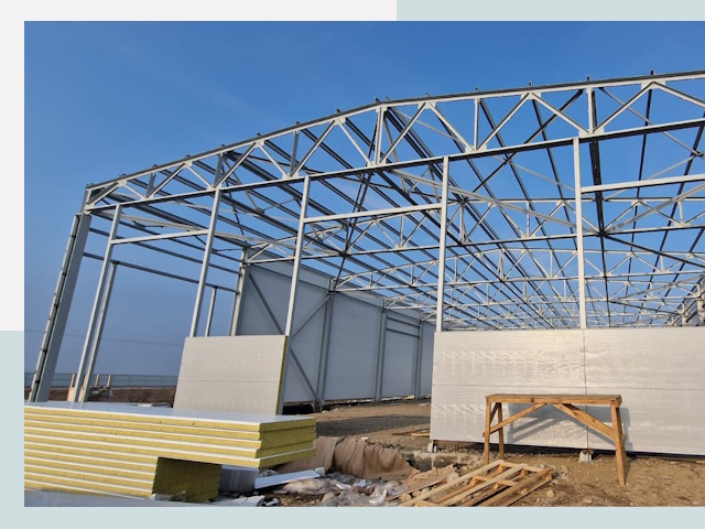 Утепленные ангары в Красногорск от 610 руб. за м²