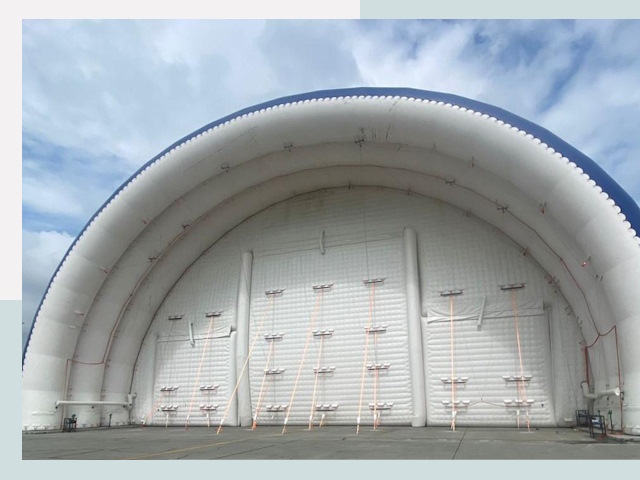 Пневмокаркасные ангары от СтальСтрой-Крр по цене от 610 руб.