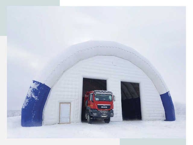 Мобильные ангары в Красногорске