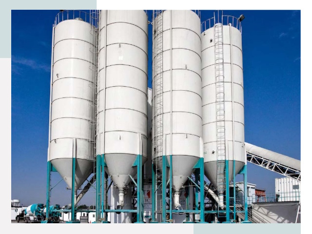 Строительство цементных силосов в Красногорске