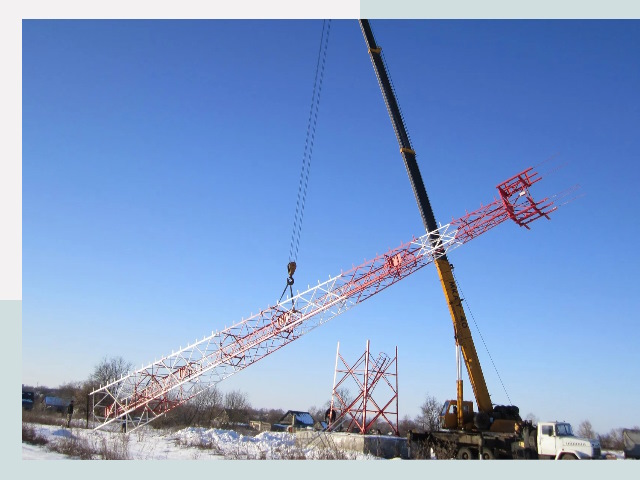 Строительство башен связи в Красногорске от 610 руб.