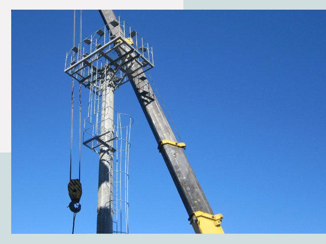 Монтаж осветительных мачт в Красногорск от 610 руб.