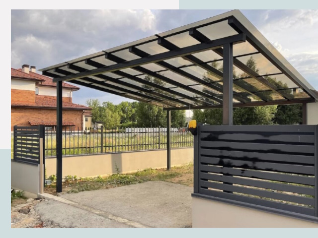 Металлические навесы в Красногорск от 610 руб. за м²