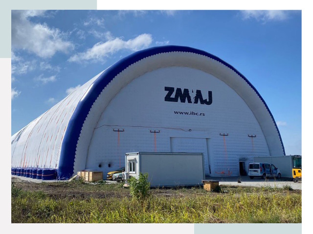 Брендирование ангаров в Красногорске