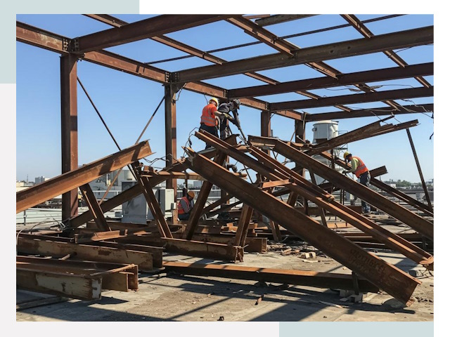 Демонтаж металлоконструкций в Красногорске от 610 руб.