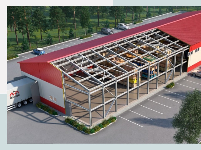 Проектирование ангаров в Красногорске от 610 руб.