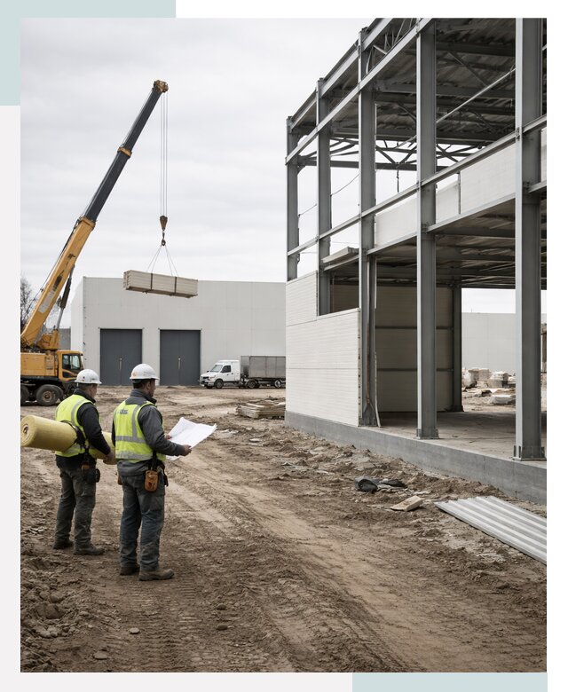 Строительство холодильных складов в Красногорске от 45725 р. - СтальСтрой-Крр