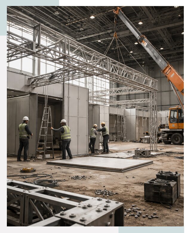 Строительство выставочных павильонов в Красногорске от 35564 р.| СтальСтрой-Крр