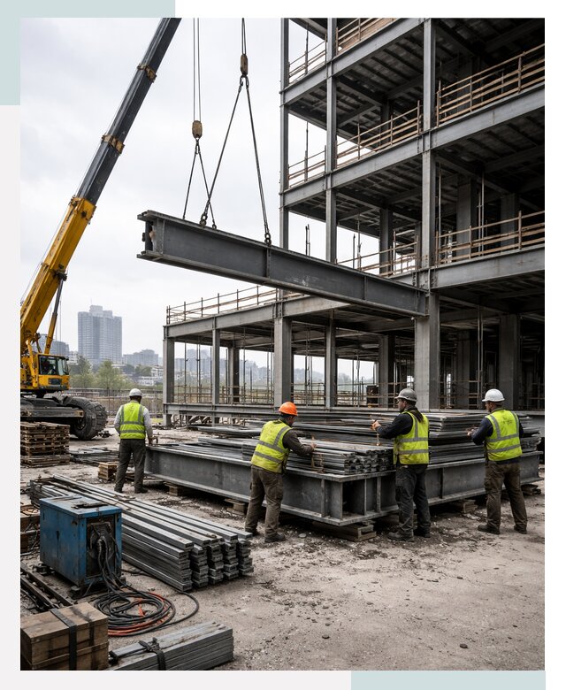 Строительство торгово-офисных зданий в Красногорске от 45725 р.| СтальСтрой-Крр