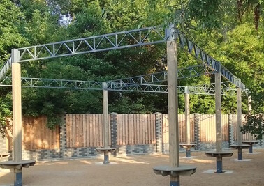 Терраса из металлоконструкций под ключ, проектирование, изготовление и монтаж от СтальСтрой-Крр